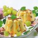 Karamelni puding z grozdjem